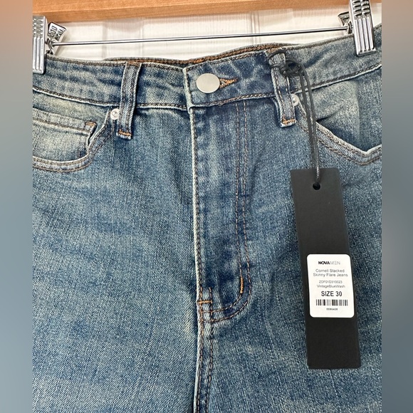 NovaMen Skinny Flare Jeans - Picture 4 of 11